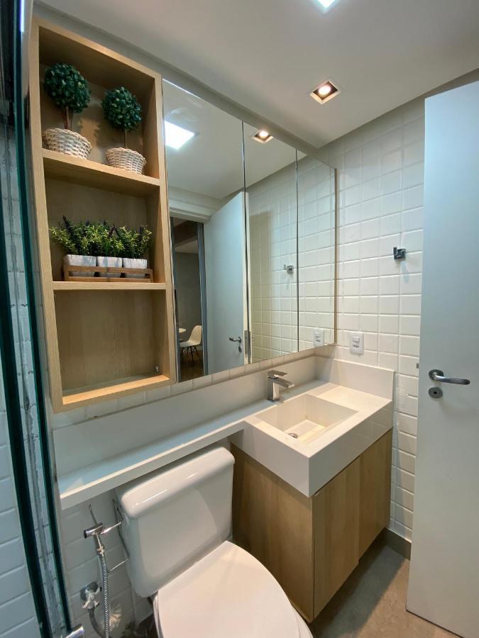 Luxuoso Flat Lake Side Com Vista Para O Lago Brasília Ngoại thất bức ảnh
