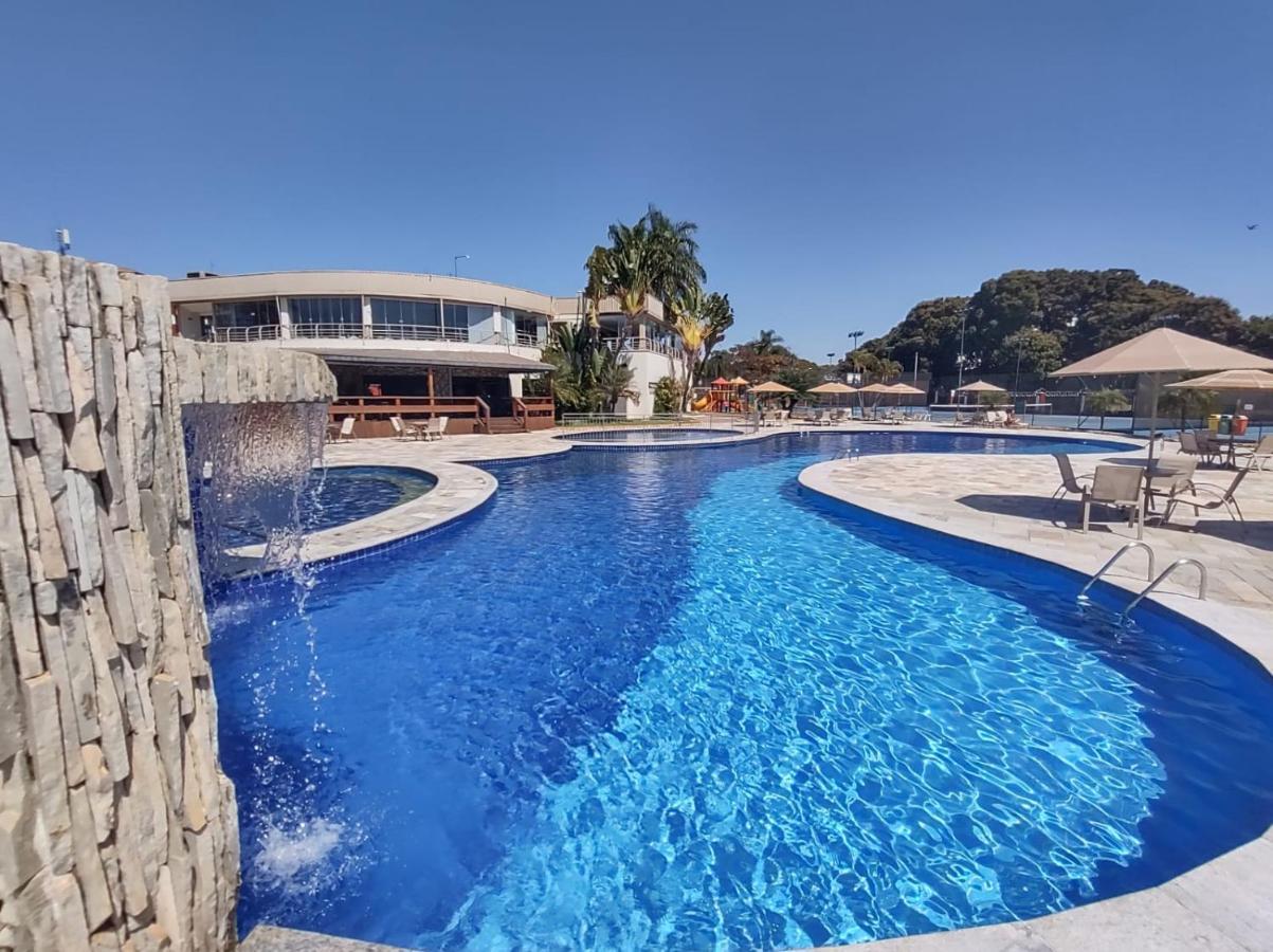 Luxuoso Flat Lake Side Com Vista Para O Lago Brasília Ngoại thất bức ảnh