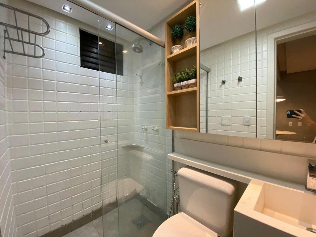 Luxuoso Flat Lake Side Com Vista Para O Lago Brasília Ngoại thất bức ảnh
