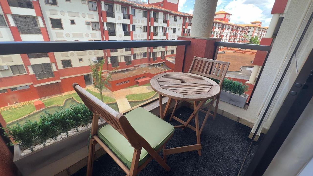 Luxuoso Flat Lake Side Com Vista Para O Lago Brasília Ngoại thất bức ảnh