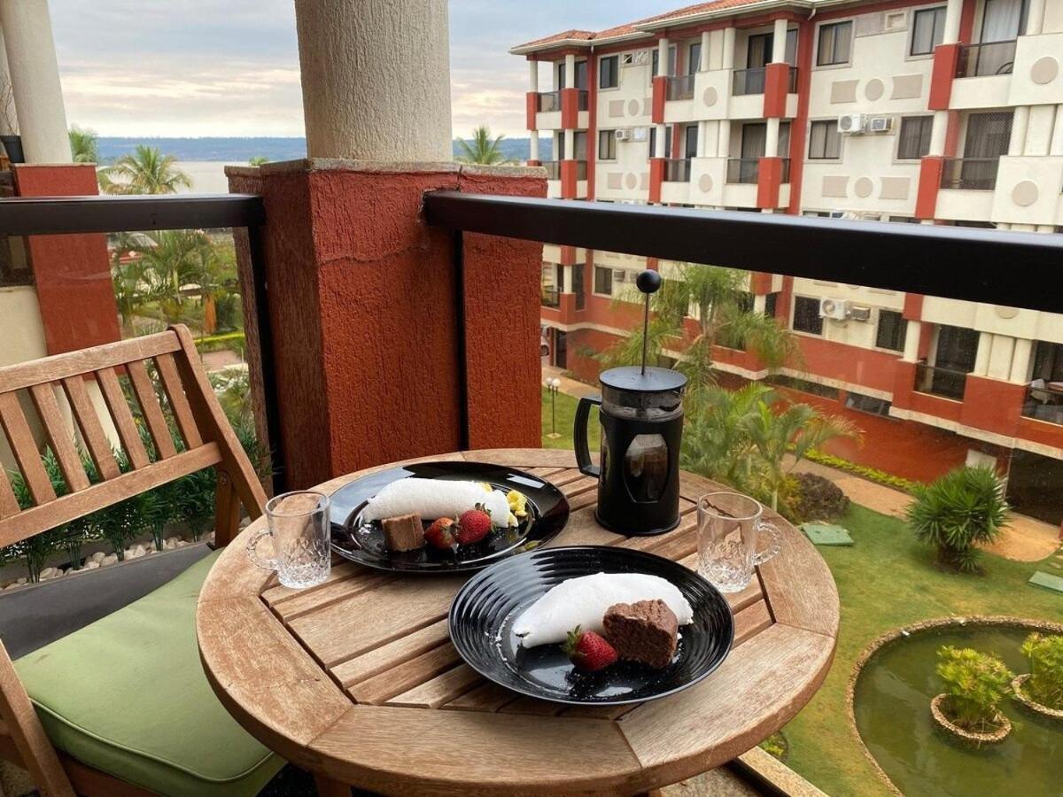 Luxuoso Flat Lake Side Com Vista Para O Lago Brasília Ngoại thất bức ảnh