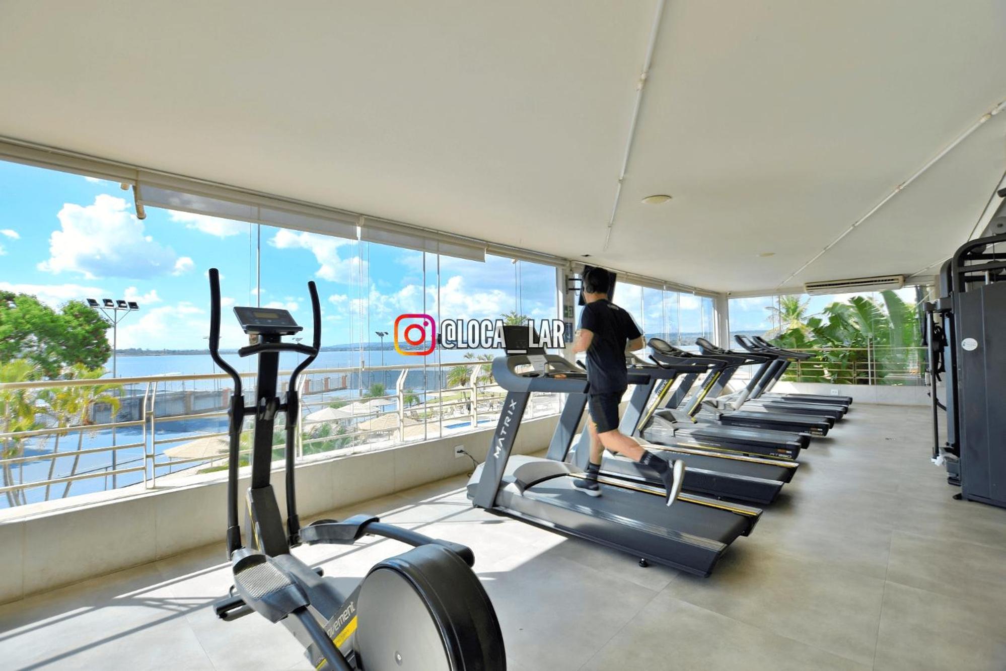 Luxuoso Flat Lake Side Com Vista Para O Lago Brasília Ngoại thất bức ảnh